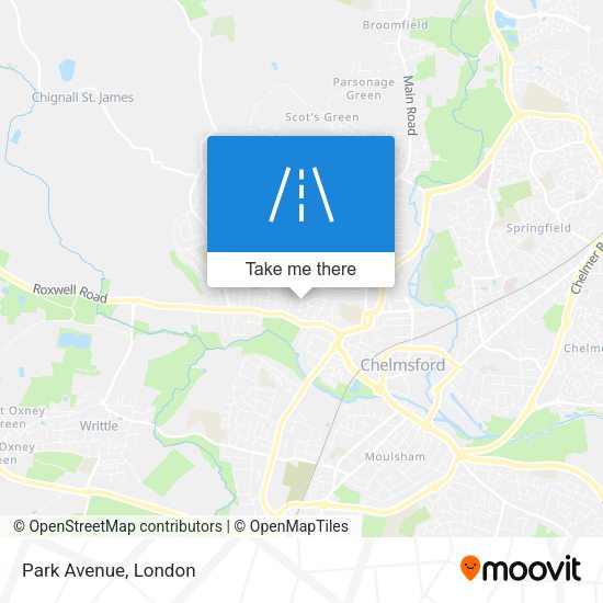 Park Avenue map