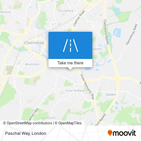 Paschal Way map