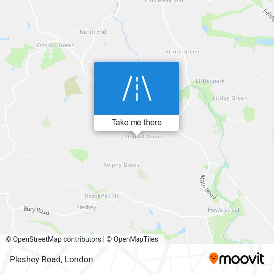 Pleshey Road map