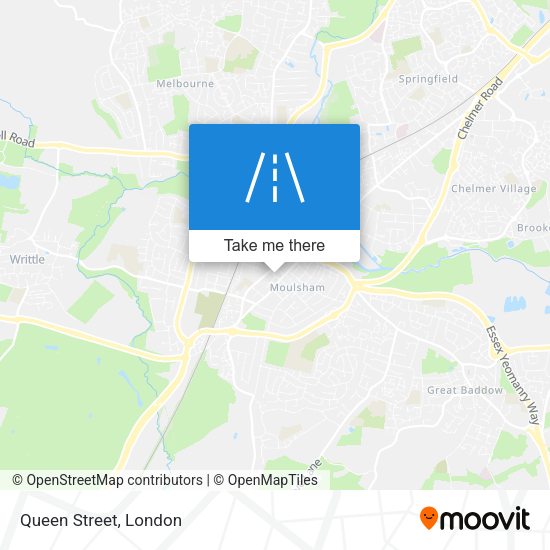 Queen Street map