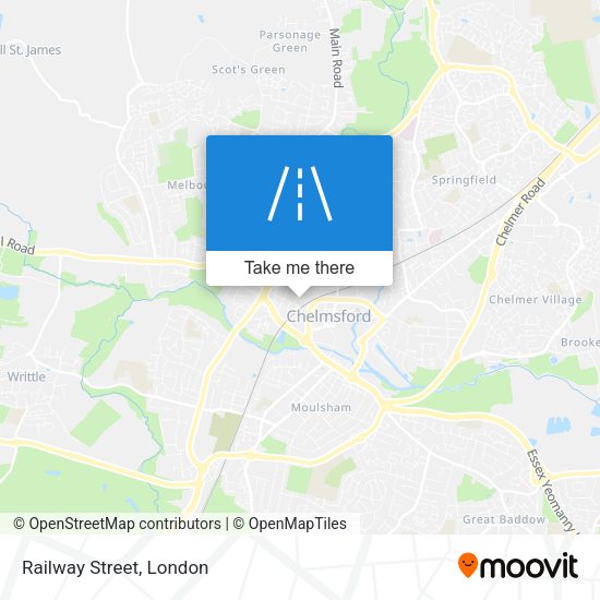 Railway Street map