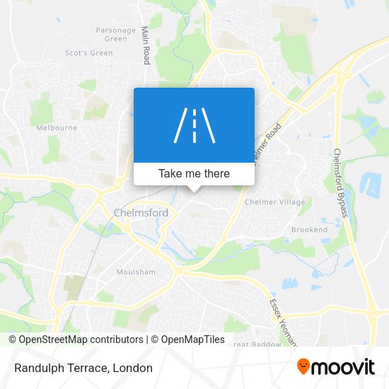 Randulph Terrace map