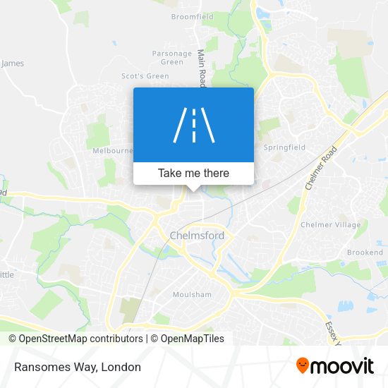 Ransomes Way map