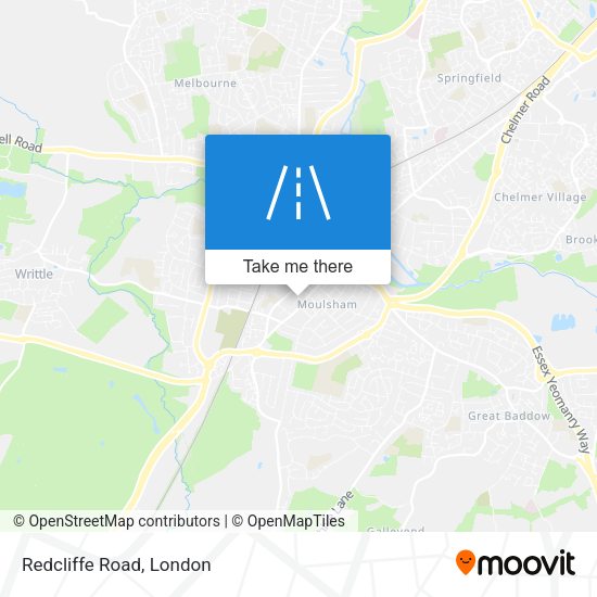 Redcliffe Road map
