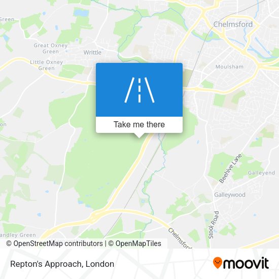 Repton's Approach map