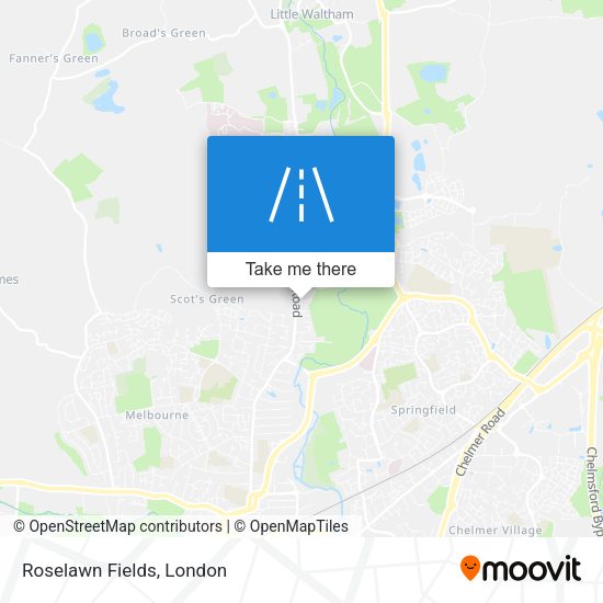 Roselawn Fields map