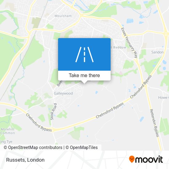 Russets map