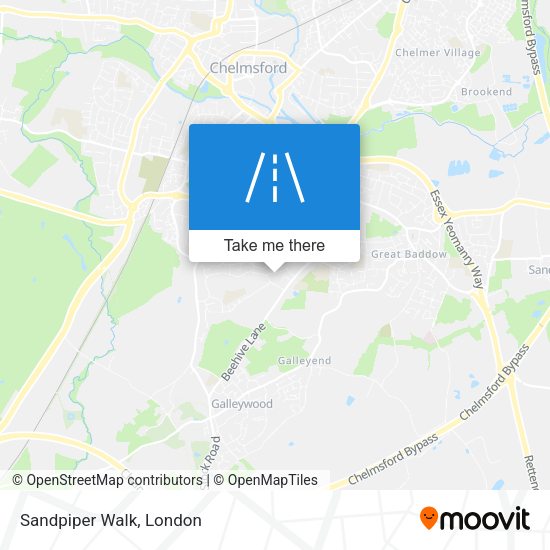 Sandpiper Walk map