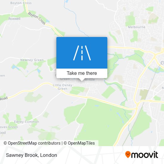 Sawney Brook map