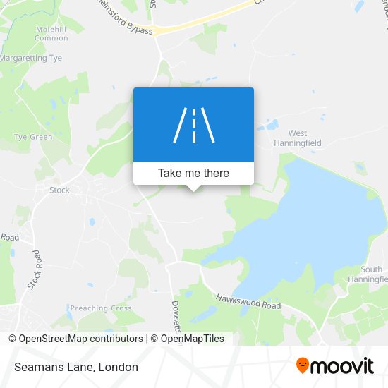 Seamans Lane map