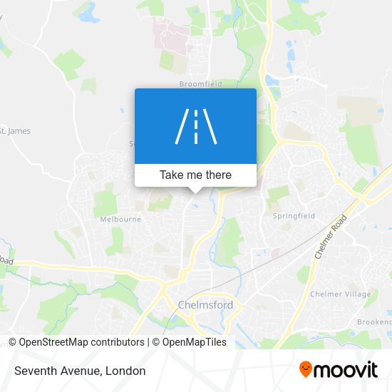 Seventh Avenue map