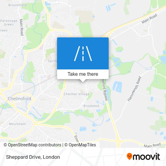 Sheppard Drive map