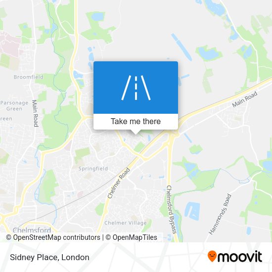 Sidney Place map