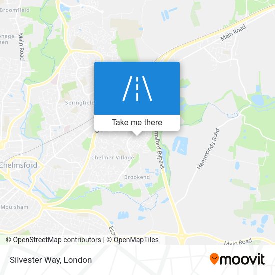 Silvester Way map