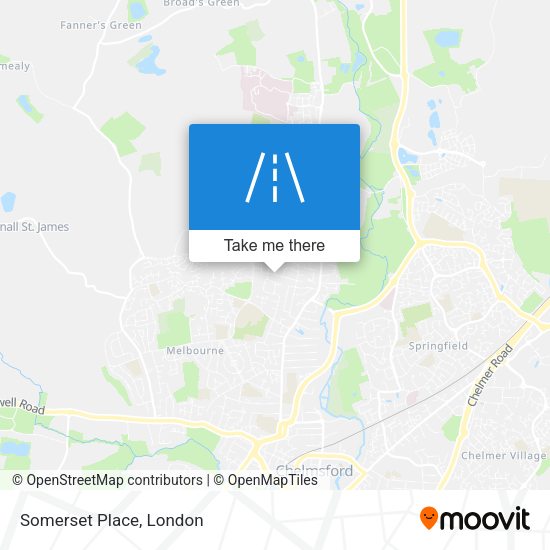Somerset Place map