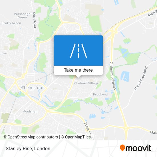 Stanley Rise map