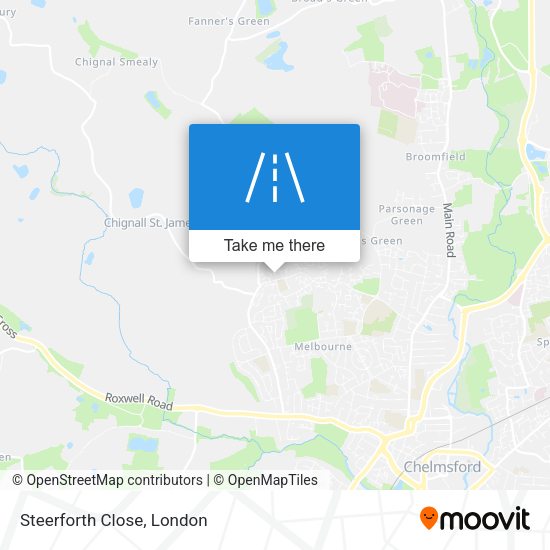 Steerforth Close map