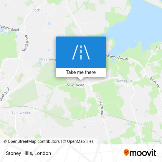 Stoney Hills map