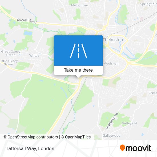 Tattersall Way map