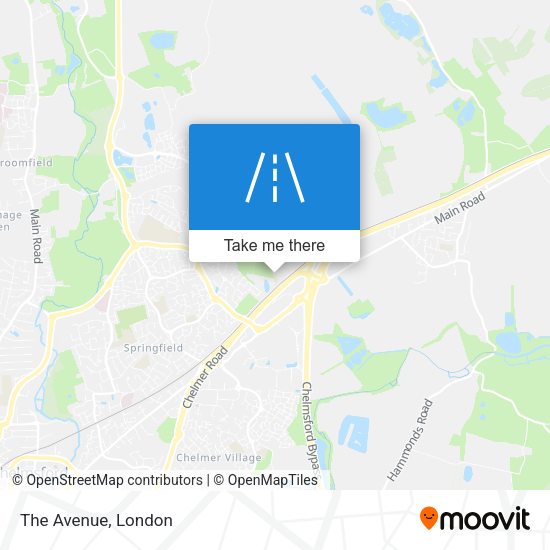 The Avenue map