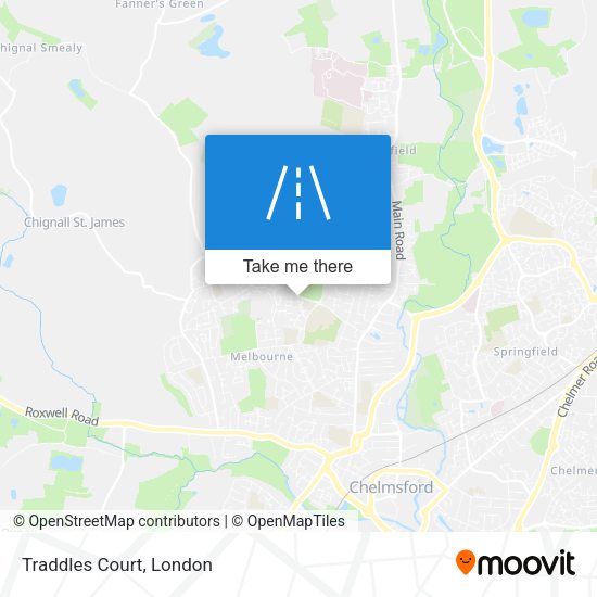 Traddles Court map