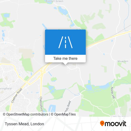 Tyssen Mead map