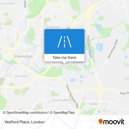 Walford Place map