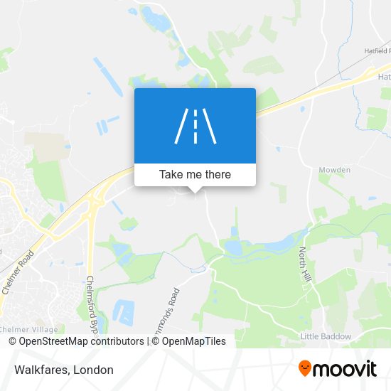 Walkfares map