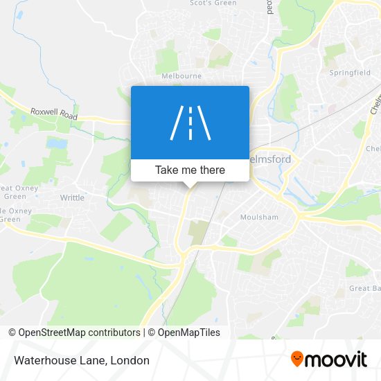 Waterhouse Lane map