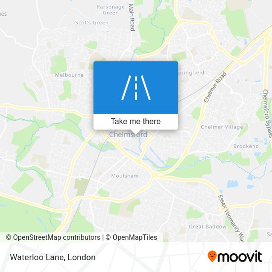 Waterloo Lane map