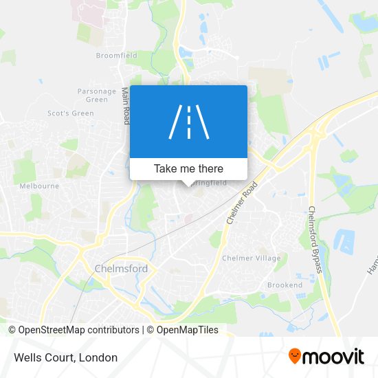 Wells Court map