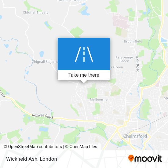Wickfield Ash map
