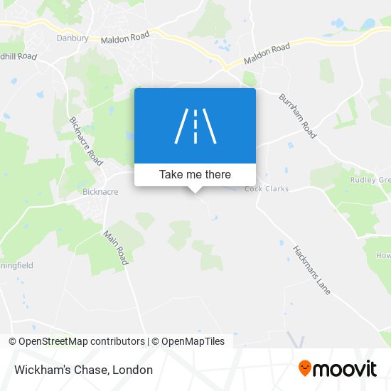 Wickham's Chase map