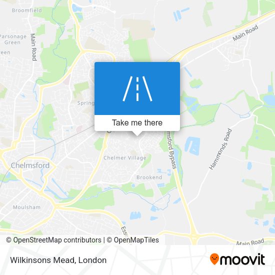 Wilkinsons Mead map