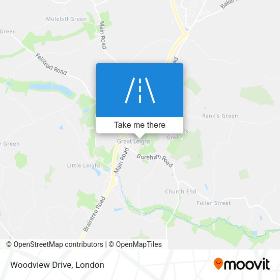 Woodview Drive map
