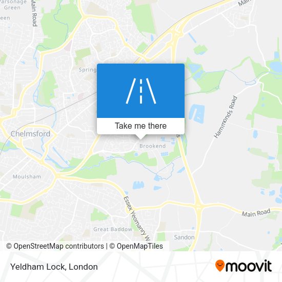 Yeldham Lock map