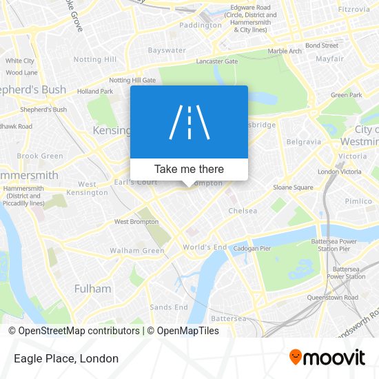Eagle Place map