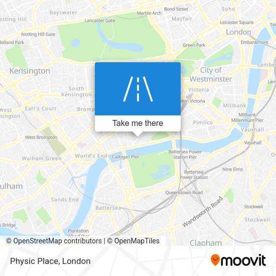 Physic Place map