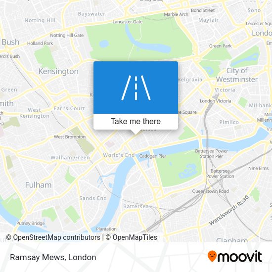 Ramsay Mews map