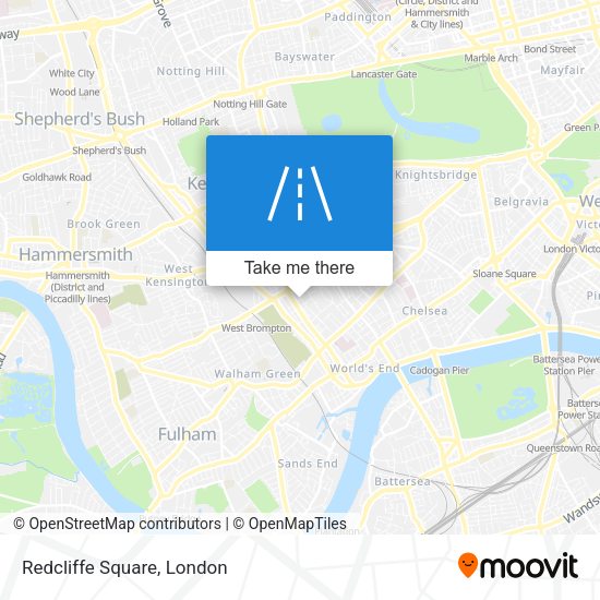 Redcliffe Square map