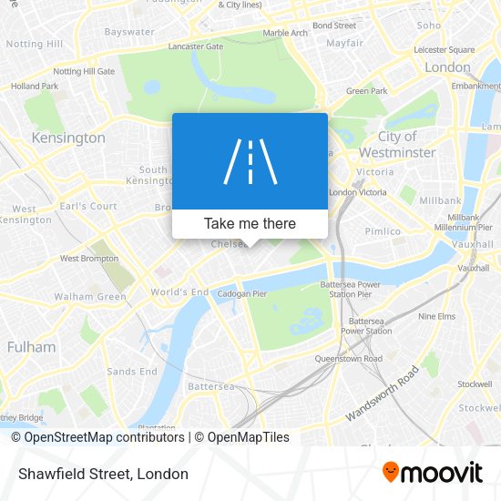 Shawfield Street map