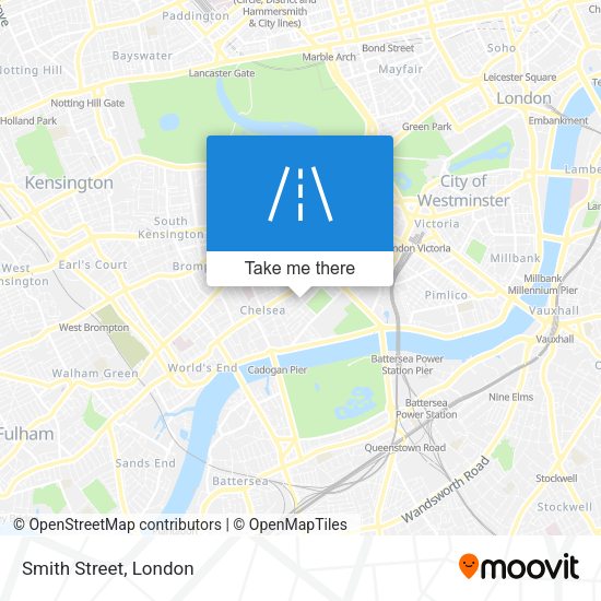Smith Street map