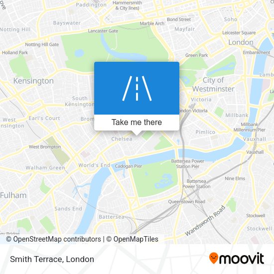 Smith Terrace map