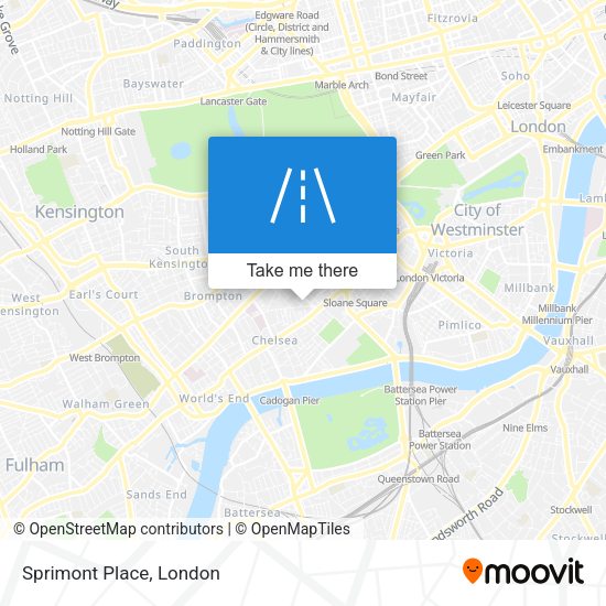 Sprimont Place map