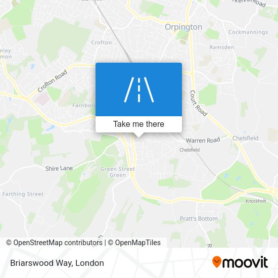 Briarswood Way map