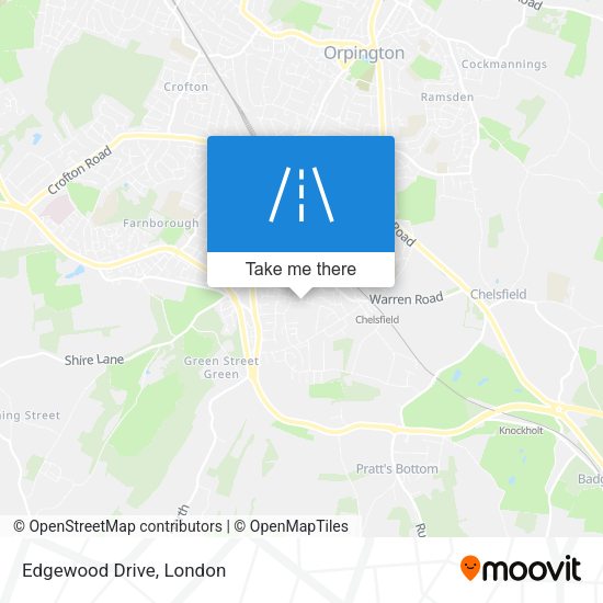 Edgewood Drive map