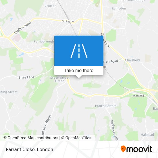 Farrant Close map