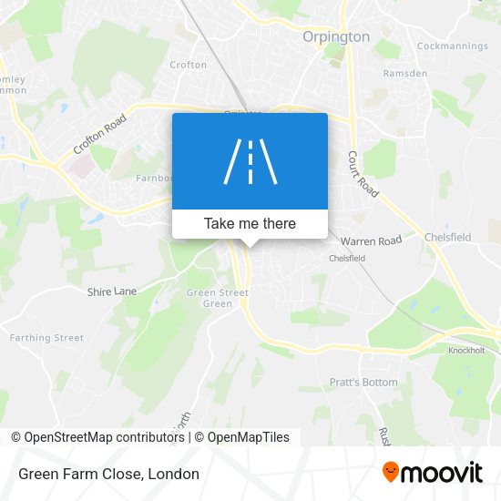 Green Farm Close map