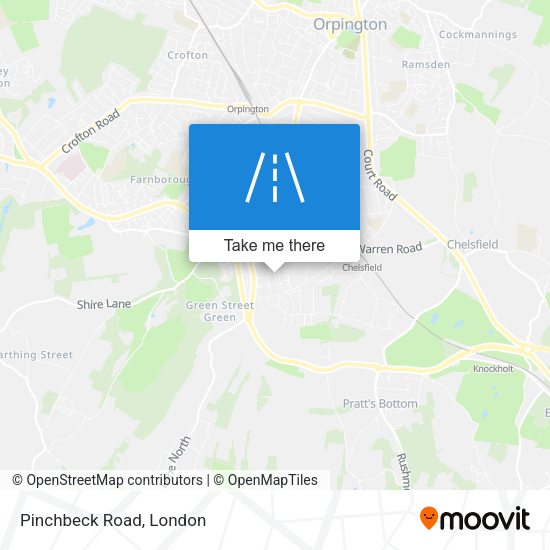 Pinchbeck Road map