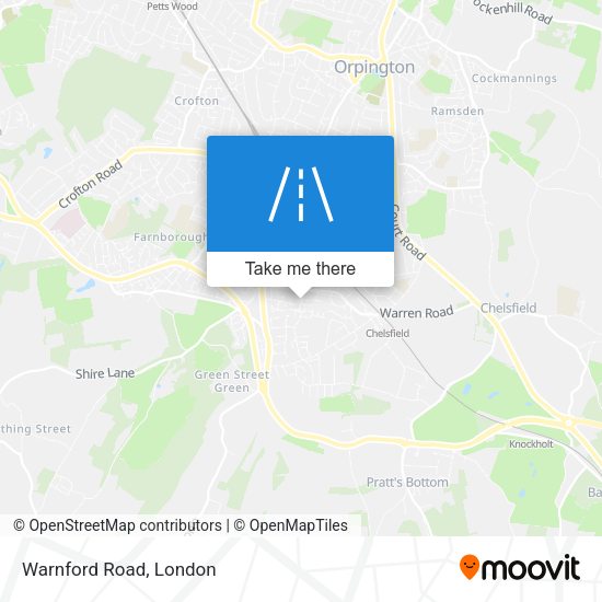 Warnford Road map